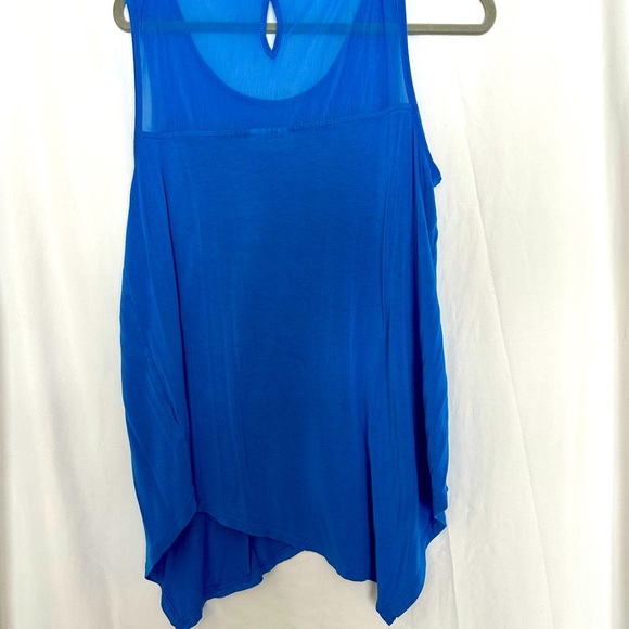 Sheer top sleeveless tank - Picture 2 of 5